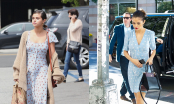 Selena Gomez diện đi diện lại một công thức váy liền và giày thể thao nhưng vẫn xinh hết cỡ