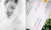 Văn Mai Hương tung ảnh cưới sau khi công khai đăng ký kết hôn không lâu