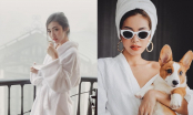 Bắt kịp trend áo choàng tắm của sao thế giới, sao Việt khoe khéo thân hình gợi cảm
