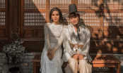 BB Trần khoe khoảnh khắc diện áo dài nền nã đẹp như cô dâu Việt bên chú rể Hàn