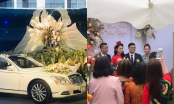 Lộ diện dung mạo không phải dạng vừa của cô dâu, chú rể trong đám cưới khủng ở Quảng Ninh
