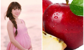 Mẹ bầu ăn táo mỗi ngày ngăn ngừa thiếu máu, tăng cường hệ miễn dịch