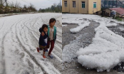 Lai Châu bị phủ trắng như tuyết bởi trận mưa đá kinh hoàng