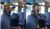Người phụ nữ mắng chửi mọi người rồi khạc nhổ trên xe buýt giữa mùa dịch