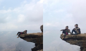 Xôn xao bức ảnh hai đứa trẻ vùng cao ngồi vắt vẻo trên mỏm đá, thu tiền du khách chụp ảnh