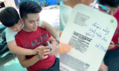 Con trai Lê Phương dùng tiền tiết kiệm mua quà sinh nhật cho bố dượng