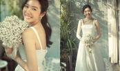 Thúy Vân khoe vẻ đẹp nền nã cùng nụ cười tỏa nắng trong loạt ảnh cưới mang phong cách dịu dàng
