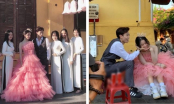 DJ Mie hóa “công chúa nhỏ” cực tình tứ bên Hồng Thanh trong buổi đi chụp ảnh cưới tại Hội An