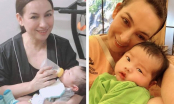 Ca sĩ Phi Nhung ân cần cho em bé mới nhận bú sữa bình, nguyện làm tất cả vì các con