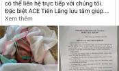 Một bé sơ sinh bị bỏ rơi tại cổng chùa