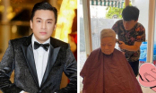 Ra ngoài làm “anh Hai” nhưng về nhà Lam Trường vẫn đích thân cắt tóc cho mẹ già