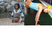 Điều phi thường về nữ kình ngư làm bóng rổ làm chân