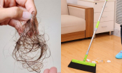 Mẹo hay ít người biết giúp mẹ quét sạch tóc rụng trên nền nhà chỉ trong tích tắc