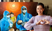 Hoa hậu Khánh Vân lên tiếng xin lỗi vì vẽ tranh mà chưa xin phép tác giả của bức ảnh gốc