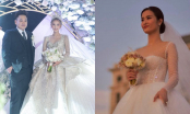 Váy cưới đắt giá của mỹ nhân Việt: Xoài Non diện váy 24 tỷ, váy của Đông Nhi mất nửa năm hoàn thành