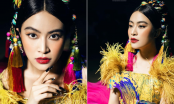 Hoàng Thùy Linh gây sốt với vẻ đẹp sắc sảo, ma mị trong loạt ảnh hậu trường Chung kết HHVN 2020