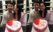 Lâm Vỹ Dạ trao nụ hôn ngọt ngào cho Hứa Minh Đạt nhân ngày sinh nhật