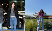 Các thành viên nhóm Red Velvet chẳng ai cao 1m70 nhưng có cách diện quần jeans hack dáng vô cùng