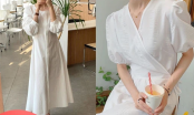 Mùa Hè sắp đến, gái Hàn đã tranh thủ trưng diện loạt váy trắng xinh yêu này