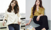 Song Hye Kyo chính là cao thủ diện áo sơ mi, diện toàn kiểu đơn giản mà vẫn tỏa sáng
