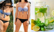 10 công thức nước detox giải nhiệt mùa hè, đánh tan mỡ bụng