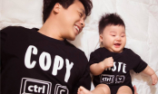 Hòa Minzy xả hình con trai 6 tháng tuổi, ông xã liền đăng ảnh gửi lời yêu mà không quên nói chuyện “đẻ thuê”
