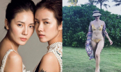Phương Linh ngày càng trẻ đẹp hơn cả em gái, vóc dáng gợi cảm ở tuổi U40