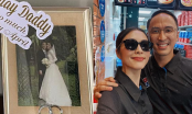 Ông xã Hà Tăng khoe quà của hai con nhân Ngày của cha, hé lộ bức ảnh cưới chưa từng công bố