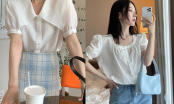 5 kiểu áo blouse trắng chân ái của mùa hè cho chị em tha hồ diện đẹp để sống ảo