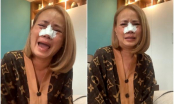 Đào Hoàng Yến livestream khóc nức nở, bác bỏ lời tố cáo ngoại tình của chồng cũ