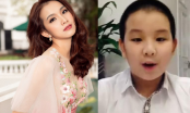 Hoa hậu Thùy Lâm khoe con trai cao lớn phổng phao, nói tiếng Anh như gió