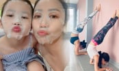 Con gái của Ốc Thanh Vân mới 8 tuổi đã tập yoga cực thành thục