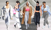 Học chị em nhà Kardashian công thức “lên đồ” sành điệu với quần jogger