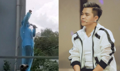 Khoảnh khắc Lê Minh (MTV) cùng các nghệ sĩ hát giữa trời mưa ở khu cách ly gây xúc động