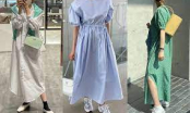 4 tips diện váy dài của gái Hàn chỉ cần học theo đảm bảo không bị dìm dáng