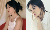 Chỉ thay đổi một chút trong cách buộc tóc, nhan sắc của Song Hye Kyo đã nâng tầm lên vài phần
