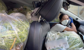 Nam Thư dùng xe tiền tỷ chở rau củ cứu trợ bà con, tiết lộ câu chuyện đặc biệt khi đi từ thiện