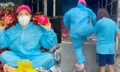 Khoảnh khắc Việt Hương vật vã leo lên xe chở hàng vì chân ngắn, ông xã hớt hải ra dìu gây sốt