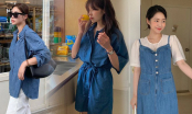 Học hỏi gái Hàn lên đồ với denim để luôn mặc đẹp và sành điệu những ngày giao mùa