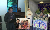 Dương Triệu Vũ và gia đình làm lễ cầu nguyện cho bố ruột tại Mỹ