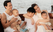 Con trai Leon nhà Hà Hồ gây thích thú với biểu cảm lật mặt chỉ trong tích tắc khi chụp ảnh gia đình