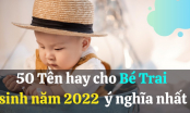 Năm Nhâm Dần 2022 sinh con trai đặt tên gì để con thông minh, cuộc đời an nhàn, giàu sang phú quý?