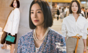 Nữ phụ phim mới Now, We Are Breaking Up ăn diện trẻ trung tuổi 41 lấn át hoàn toàn Song Hye Kyo