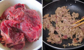 Ướp thịt bò với đường hay muối trước: Mẹ làm đúng để thịt luôn mềm ngọt, thơm phức, không khô dai