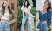 Học hỏi ma nữ đẹp nhất Thái Lan 6 cách diện quần jeans khoe dáng đẹp, eo thon