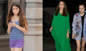 Con gái Tom Cruise và Angelina Jolie khéo léo khoe chân dài miên man bằng những thiết kế đơn giản mà cá tính