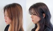 Những hình ảnh cho thấy nhuộm tóc tông màu trầm giúp visual trẻ trung hơn màu sáng