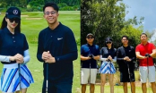 Matt Liu hạnh phúc khoe Hương Giang đạt giải sau 1 năm luyện tập chơi golf
