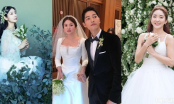Những mẫu váy cưới đẹp nhất nhì làng giải trí Hàn Quốc khiến netizen xuýt xoa không ngừng
