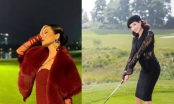 Sao Việt chọn trang phục ra sân golf: Người diện váy bó sát, người khoác khăn lông lồng lộn